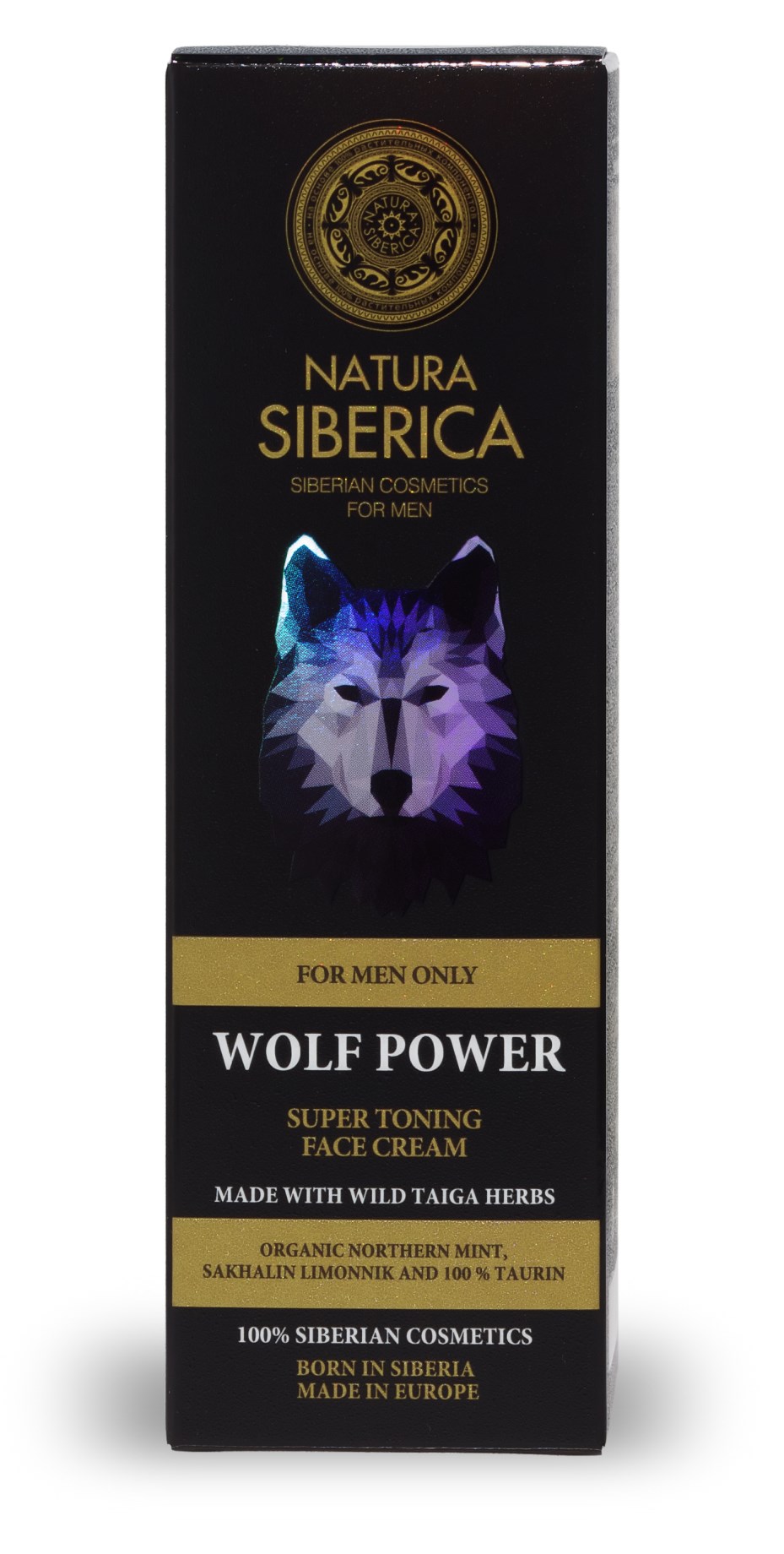 Natura Siberica Men Wolf Power Super Toning Face Cream K P H R