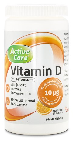 Active Care Vitamin-D Tuggtablett - Active Care