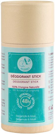 Miniatyrbild Alepeo Deodorant Stick Eco, 50 g, Bergamote & Musk