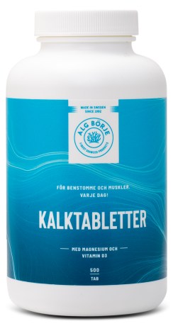 Miniatyrbild Alg-B�rje Kalktabletter, 500 tabl