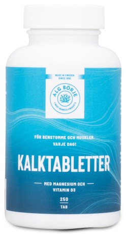 Miniatyrbild Alg-B�rje Kalktabletter, 250 tabl
