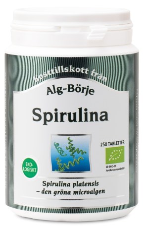 Miniatyrbild Alg-Brje Spirulina Eko, 250 tabl