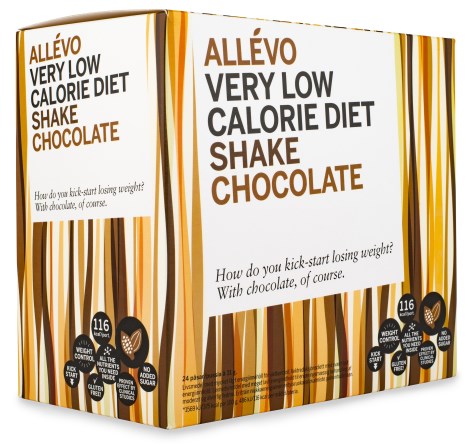 Allevo vlcd shake chocolate