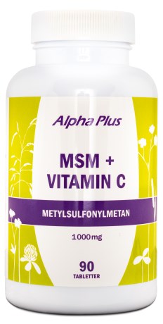 Alpha Plus MSM + Vitamin C - Alpha Plus