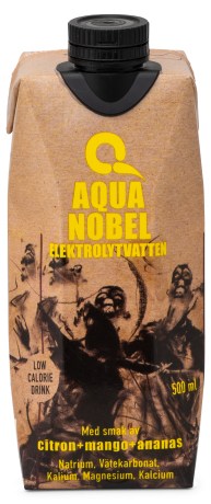 Miniatyrbild Aqua Nobel Elektrolytvatten, Ananas/Citron/Mango, 500 ml