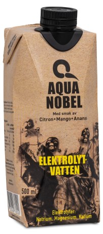 Miniatyrbild Aqua Nobel Elektrolytvatten, Ananas/Citron/Mango, 500 ml