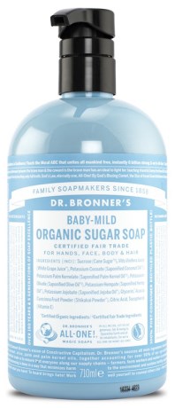 Baby-Mild Organic Sugar Soap - Dr Bronner