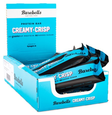 Miniatyrbild Barebells Protein Bar, Creamy Crisp, 12-pack