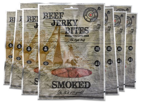 Beef Jerky Bites Smoked - Beef Jerky Snacks