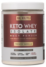 Miniatyrbild BeKeto KETO Whey + MCT, French Vanilla, 300 g