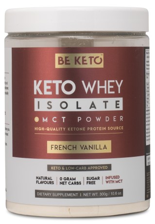 Miniatyrbild BeKeto KETO Whey + MCT, French Vanilla, 300 g