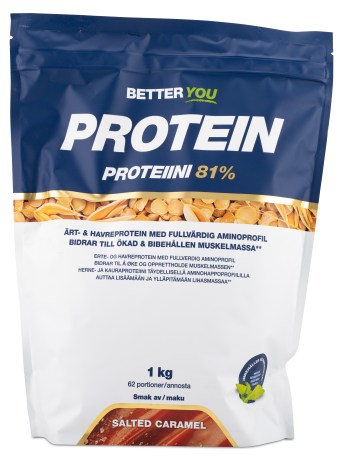 Miniatyrbild Better You �rt & Havreprotein, Saltad Karamell, 1 kg
