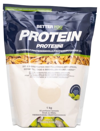 Miniatyrbild Better You �rt & Havreprotein, Kokos/P�ron, 1 kg