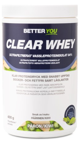 Miniatyrbild Better You Clear Whey, Pron/Kiwi, 400 g