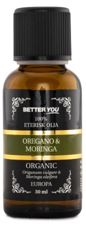 Better You Eterisk Oregano & Moringa, Naturliga Oljor - Better You