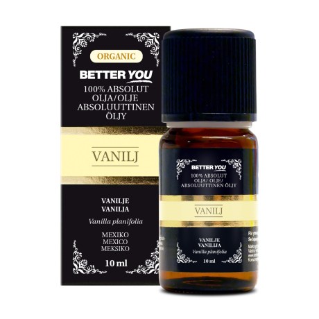 Miniatyrbild Better You Eterisk Vaniljolja EKO, 10 ml
