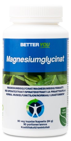 Miniatyrbild Better You Magnesiumglycinat, 90 kaps