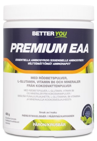 Miniatyrbild Better You Premium EAA, P�ron/Krusb�r, 480 g