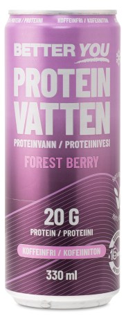 Miniatyrbild Better You Proteinvatten, Forest Berry, 1 st