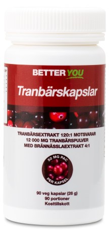 Miniatyrbild Better You Tranbrskapslar, 90 kaps