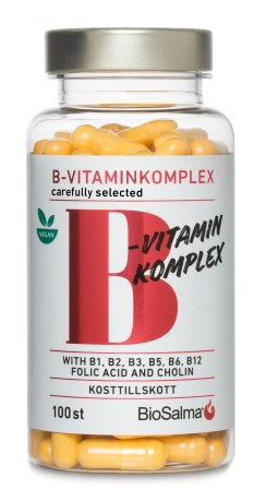 Miniatyrbild BioSalma B-vitaminkomplex , 100 kaps