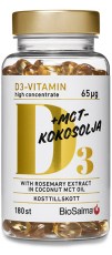 BioSalma D3-vitamin 65 ug MCT-kokosolja