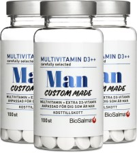 Miniatyrbild BioSalma Multivitamin Man D3-vitamin++, 300 tabl