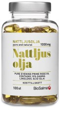 BioSalma Nattljusolja 10% GLA 1000 mg