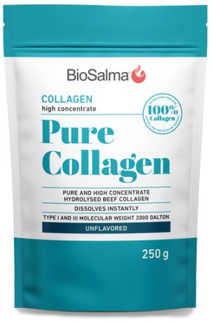 Miniatyrbild BioSalma Pure Collagen 100%, Unflavored, 250 g