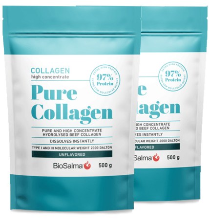 Miniatyrbild BioSalma Pure Collagen 100%, Unflavored, 1000 g