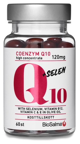 Miniatyrbild BioSalma Q10 Coenzym 120mg + Selen , 60 kaps
