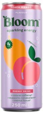 Miniatyrbild BLOOM Sparkling Energy, Peach Mango, 250 ml