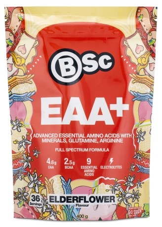 Miniatyrbild BSC EAA, Elderflower, 400 g