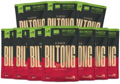 Miniatyrbild Cherky Foods Biltong Cuts Eco, Classic , 10-pack
