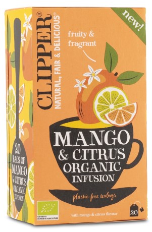 Clipper Tea Mango & Citrus Infusion, Livsmedel - Clipper