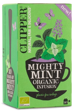 Clipper Tea Mighty Mint Infusion, Livsmedel - Clipper