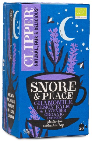 Miniatyrbild Clipper Tea Snore & Peace Infusion Tea EKO, 20 p�sar