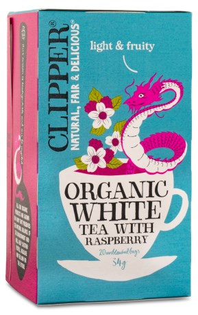 Clipper Tea White Raspberry EKO, Livsmedel - Clipper