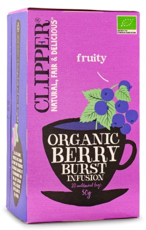 Clipper Tea Organic Berry Burst, Livsmedel - Clipper