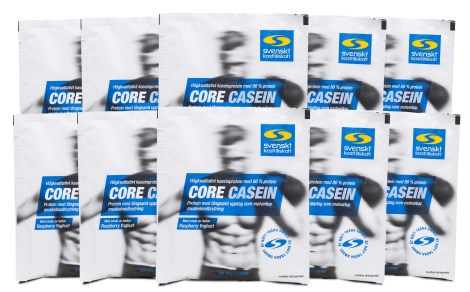 Miniatyrbild Core Casein Portionsp�se, Raspberry Yoghurt, 10-pack
