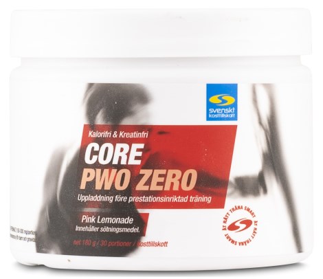 Miniatyrbild Core PWO Zero - Kort Datum, Pink Lemonade, 180 g