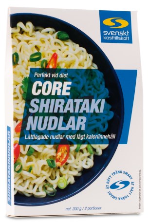 Core Shirataki Nudlar, Livsmedel - Svenskt Kosttillskott