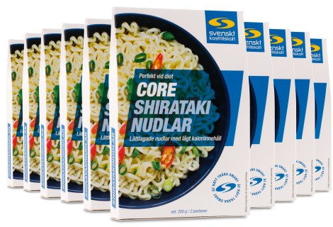Core Shirataki Nudlar, Livsmedel - Svenskt Kosttillskott