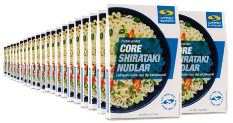 Core Shirataki Nudlar, Livsmedel - Svenskt Kosttillskott