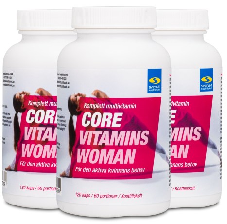 Miniatyrbild Core Vitamins Woman, 360 kaps