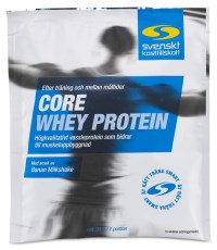 Miniatyrbild Core Whey Protein Portionsp�se, Banan Milkshake, 33 g