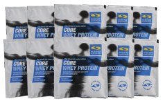 Miniatyrbild Core Whey Protein Portionspse, Choklad/Havssalt, 10-pack