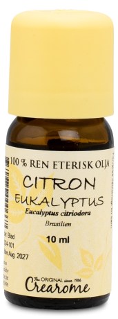 Miniatyrbild Crearome Eterisk Olja Citron Eukalyptus, 10 ml