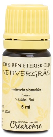 Miniatyrbild Crearome Eterisk Olja Vetivergr�s Eko, 5 ml