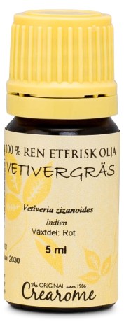 Miniatyrbild Crearome Eterisk Olja Vetivergr�s Eko, 5 ml